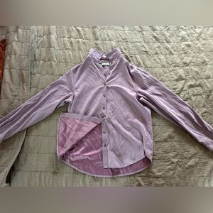 Purple button up!